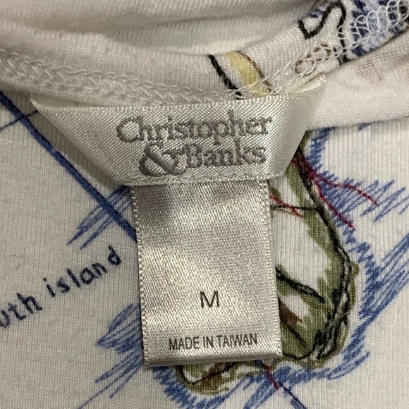 Sailing / Map Design Tee - Picture 2 of 3